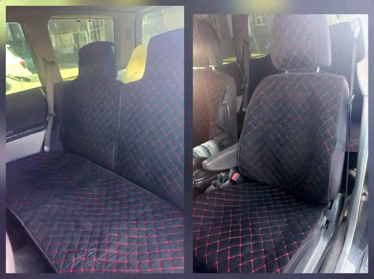 Интерьер с красной строчкой